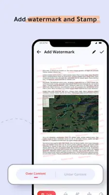 Combine PDF android App screenshot 1