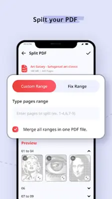 Combine PDF android App screenshot 3